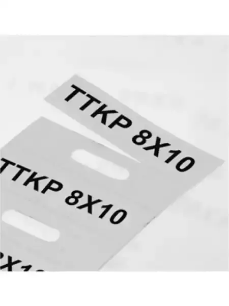 Klemsan - 808158 - TTKP 8x10 4x10mm şeffaf kılıf için kablo etiketi - 1