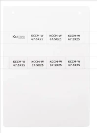 808851 - KCCM-W 33.75x13 (0,5-10 mm2) 12x13mm kabloya Sarılan yapışkanlı etiket, Beyaz - 1