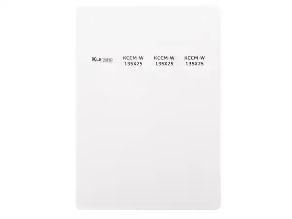 Klemsan - 808852 - KCCM-W 67.5x25 (10-50 mm2) 19x25mm kablo etrafına Sarılabilen kendinden lamine etiket, Beyaz - 1