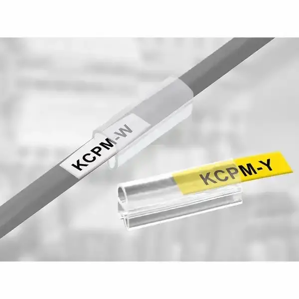 Klemsan - 809521 - KCPBA-S 30x40mm yapışkanlı buton etiketi - 1