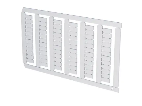 Klemsan - 811750 D-NS 5x10 Tags polikarbonat etiketler, beyaz, d-ns 5x10 - 1