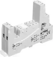 Relpol - GZT80-GRAY - RM84/85 SERİSİ İÇİN 8 PİN SOKET / GRİ - 1