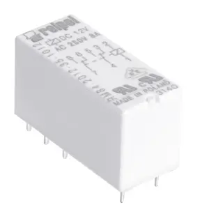 Relpol - RM84-2012-25-1012 - 2 Kutuplu Enversör Kontak, 8 A Termik Akım, PCB Tipi, 12V DC - 1