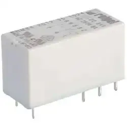 Relpol - RM84-2012-25-5024 - 2 Kutuplu Enversör Kontak, 8 A Termik Akım, PCB Tipi, 24V AC - 1