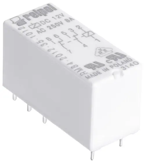 Relpol - RM84-2012-25-5048 - 2 Kutuplu Enversör Kontak, 8 A Termik Akım, Pcb TiPi, 48v Ac - 1
