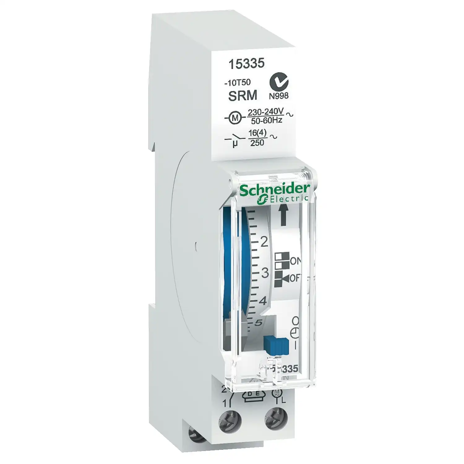 Schneider Electric - 15335 - Acti 9 IH Mekanik Zaman Saati - 24 saat - Belleksiz - 1