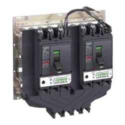  32610 - uzaktan kumandalı kaynak değişimi, ACP plakası ve elektrikli kilitleme, Kompakt NSX 400 - 630, 48 - 415VAC 50/60Hz - 1