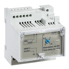 33682 - MN gerilim bobini için ayarlanabilir zaman gecikme rölesi - 200/250 V AC/DC - 1