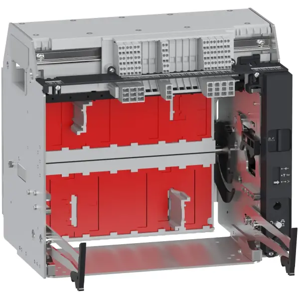 Schneider Electric - 33725 - NT / NS630b..1250 çekmeceli için şasi - 4 kutup - 1250 A - 1