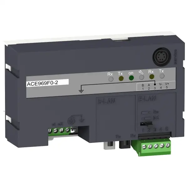 Schneider Electric - 59723 - RS485 çoklu protokol arayüzü ACE969TP - 2 Sepam serisi 20, 40, 60, 80 - 1
