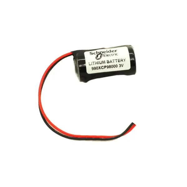Schneider Electric - 990XCP98000 - Modicon Quantum lityum yedek pil - CPU için - 3 V DC - 10 yıl - 1