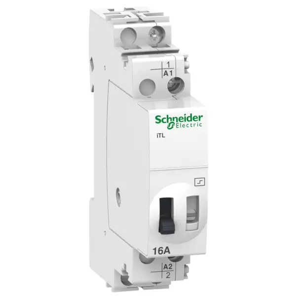 Schneider Electric - A9C30211 - darbe rölesi iTRY - 1P - 1NA - 16A - bobin 24 VDC - 48 VAC 50/60Hz - 1