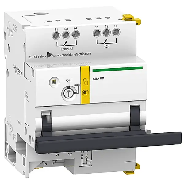 Schneider Electric - A9C70344 - iID 4P için ARA oto yeniden kapatma cihazı yrd - 1 Prog - 1