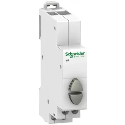 Schneider Electric - A9E18035 - Acti9 iPB 1NA-1NA yeşil/kırmızı çift basmalı düğme - 1