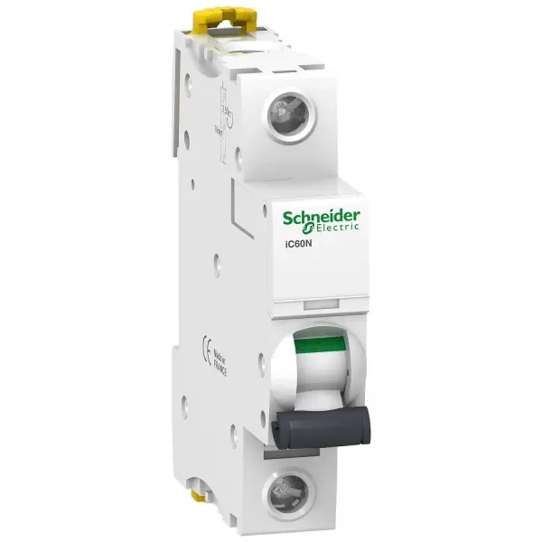 Schneider Electric - A9F73150 - Minyatür devre kesici, Acti9 iC60N, 1P, 50 A, B eğrisi, 6000 A (IEC 60898-1), 10 kA (IEC 60947-2) - 1