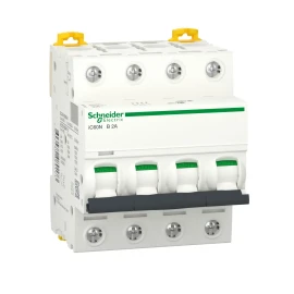 A9F73402 - iC60N - minyatür devre kesici - 4P - 2A - B eğrisi - 1