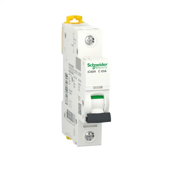 Schneider Electric - A9F84163 - iC60H - minyatür devre kesici - 1P - 63A - C eğrisi - 1