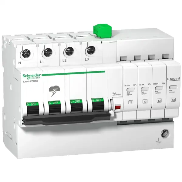 Schneider Electric - A9L16294 - iQuick PRD40r modüler kesinti durdurucu - 3 kutup + N - 264V - uzaktan aktarmalı - 1