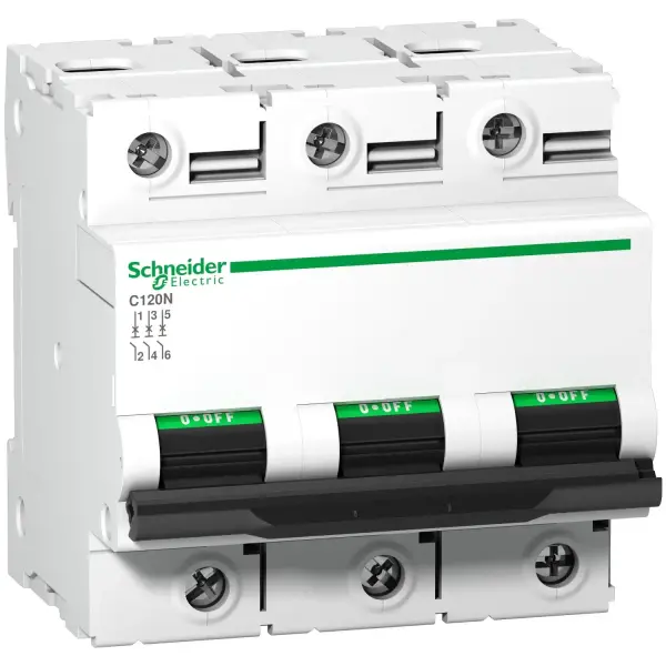 Schneider Electric - A9N18365 - C120N - devre kesici - 3P - 80A - C eğrisi - 1