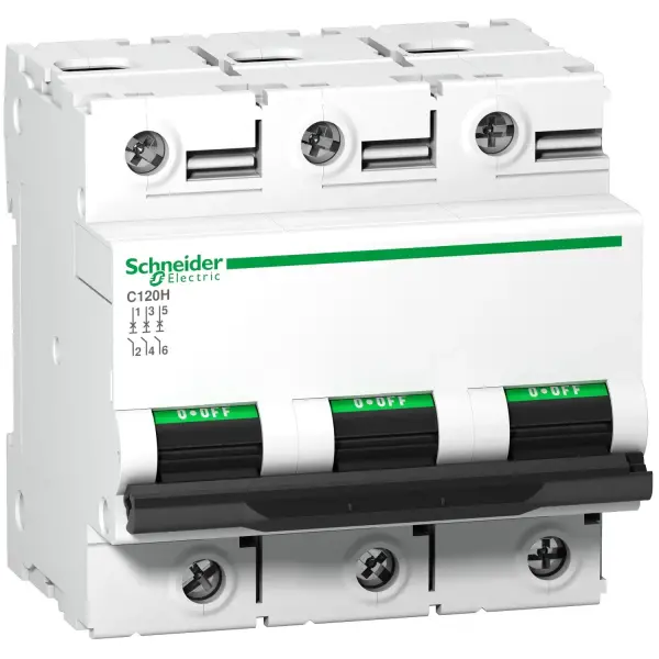 Schneider Electric - A9N18469 - C120H - devre kesici - 3P - 100A - C eğrisi - 1