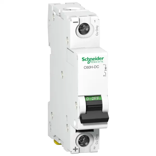 Schneider Electric - A9N61506 - minyatür devre kesici - C60H - 1 kutup - 6 A - C eğrisi - 1