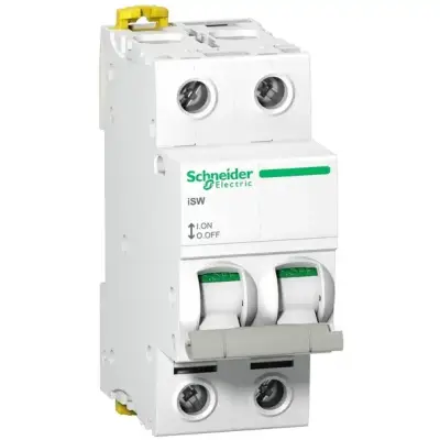 Schneider Electric - A9S65263 - Yük Ayırıcı iSW - 2P - 63 A - 415 V - 1