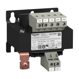 ABL6TS02B - gerilim transformatörü - 230..400 V - 1 x 24 V - 25 VA - 1