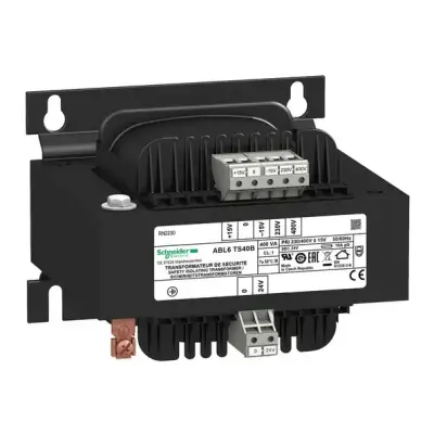 Schneider Electric - ABL6TS40B - gerilim transformatörü - 230..400 V - 1 x 24 V - 400 VA - 1