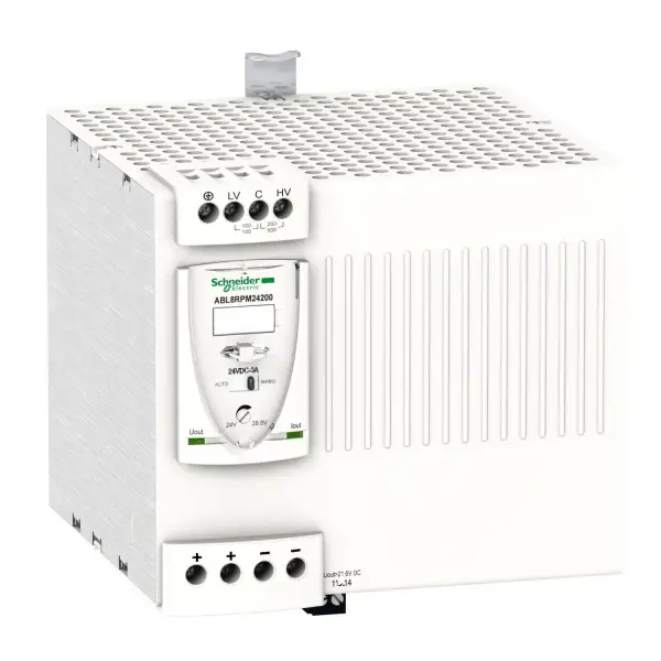 Schneider Electric - ABL8RPM24200 - düzenlenmiş SMPS - 1 veya 2 fazlı - 100..240 V - 24 V - 20 A - 1