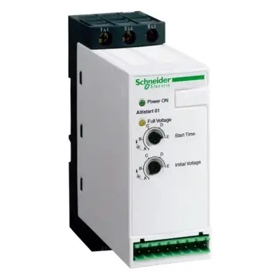 Schneider Electric - ATS01N125FT - asenkron motor için yumuşak yolverici - ATS01 - 25 A - 110..480V - 2,2..11 KW - 1