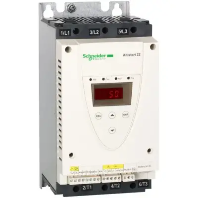 Schneider Electric - ATS22D47Q - yumuşak yolverici-ATS22-kontrol 220V-güç 230V(11kW)/400...440V(22kW) - 1