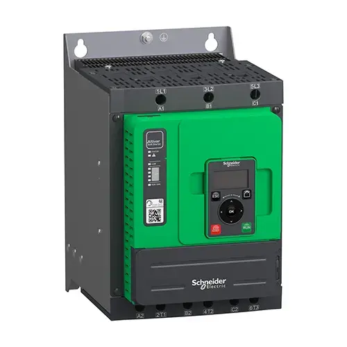 Schneider Electric - ATS480C11Y - Soft starter, Altistart 480, 110A, 208 to 690V AC, control supply 110 to 230V AC - 1