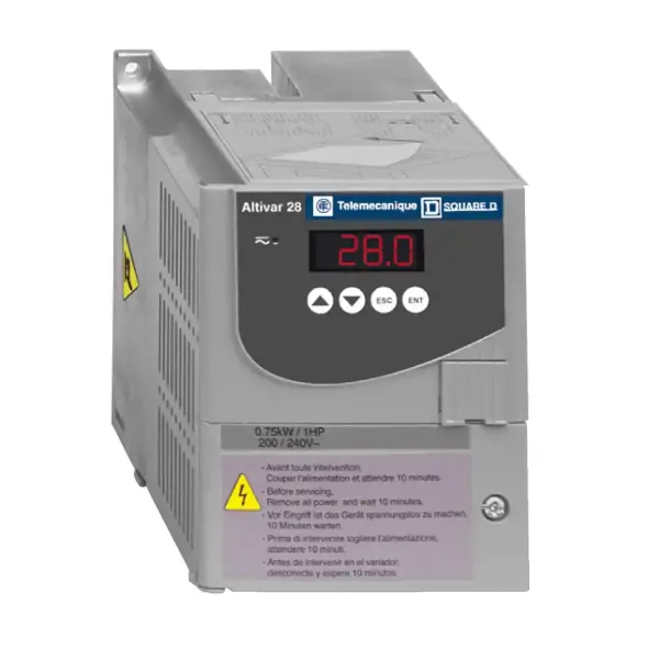 Schneider Electric - ATV28HU41M2 - soğutma bloklu ATV - 28H ayarlanabilir drive - 2,2 kW - Sınıf A EMC filtresi - 1