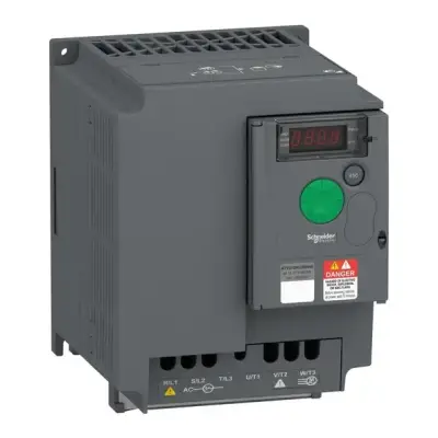 Schneider Electric - ATV310HU30N4E - Değişken hızlı sürücü ATV310, 3 kW, 4 hp, 380...460 V, 3 fazlı, filtresiz - 1