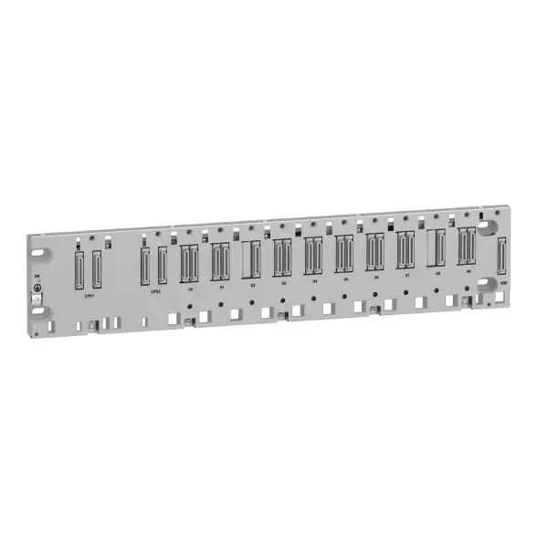 Schneider Electric - BMEXBP1002 - kabinet X80 - 10 slot - Yedekli PS - Eternet arkaplan - 1