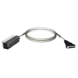  BMXFCA150 - kablo seti - 20 yönlü terminal - SUB-D25 konnektör - X80 I/O için - 1,5 m - 1