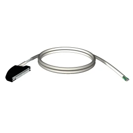 BMXFCW501S - ekranlı kablo seti - 40 yollu termnl - bir ucunda çok uçlu - M340 G/Ç için - 5 m - 1