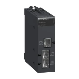 BMXNOM0200H - Modbus ve Karakter modunda 2 RS-485/232 portlu Harshed seri bağlantı modülü - 1