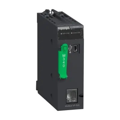 Schneider Electric - BMXP341000 - işlemci modülü M340 - maks 512 Dijital + 128 analog G/Ç - Modbus - 1