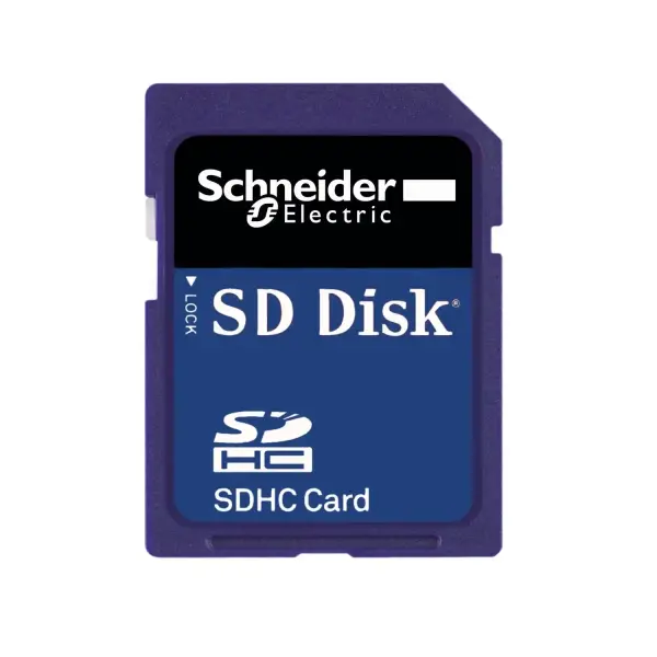 Schneider Electric - BMXRMS004GPF - Modicon M580, SD flash bellek kartı, 4 Go, işlemci için - 1