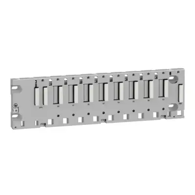 Schneider Electric - BMXXBP0800 - raf M340 - 8 slot - panel, plaka veya DIN rayı montajı - 1