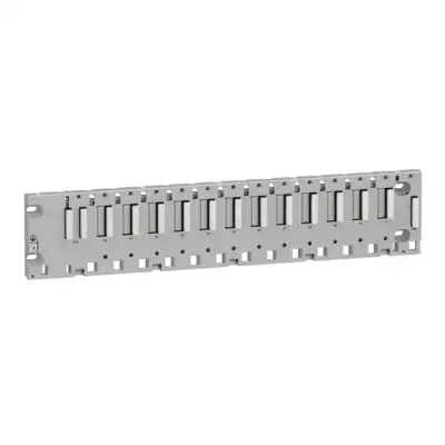 Schneider Electric - BMXXBP1200 - raf M340 -12 slot - panel, plaka veya DIN ray montajı - 1