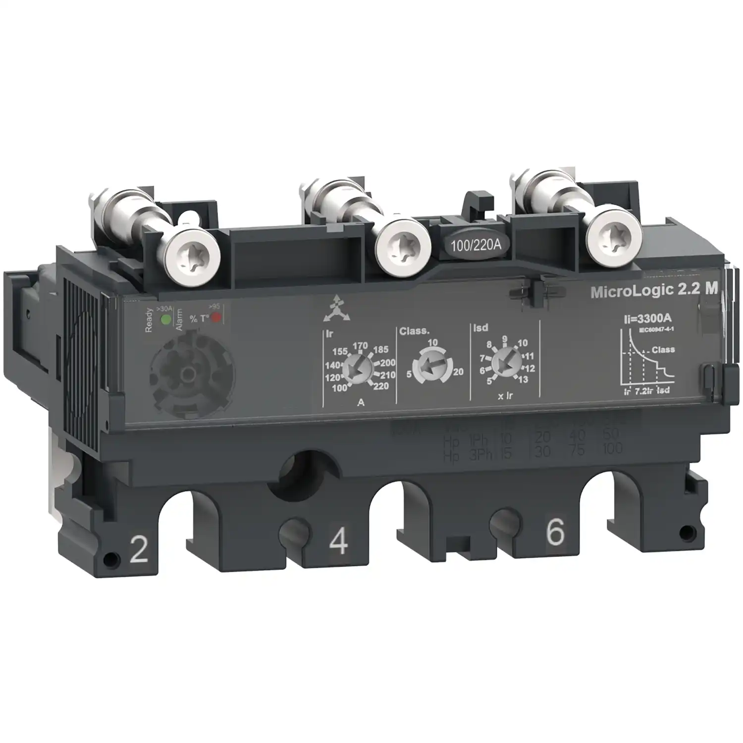 Schneider Electric - C1632M150 - ComPacT Trip Ünitesi NSX160 AC 3P3D 150A 2.2M - 1