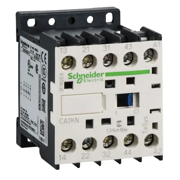 Schneider Electric - CA2KN22F7 - TeSys K kontrol rölesi - 2 NA + 2 NK - <= 690 V - 110 V AC bobin - 1