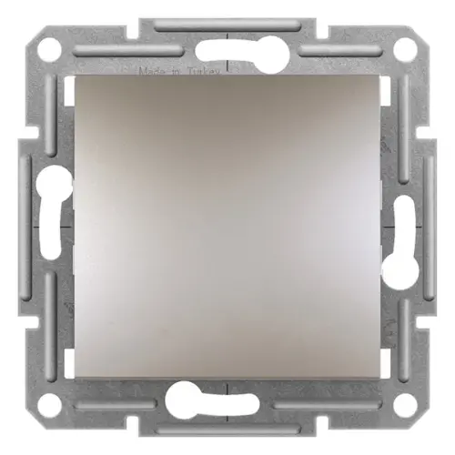 Schneider Electric - EPH0100169 - Asfora Plus Anahtar Bronz, Vidasız, Çerçevesiz - 1