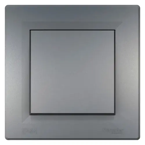 Schneider Electric - EPH0100262 - Asfora Anahtar Ip44 (çerçeveli), Çelik - 1