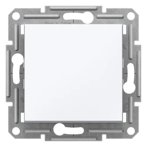 Schneider Electric - EPH0170121 - Asfora Anahtar Beyaz, Vidasız, Çerçevesiz - 1