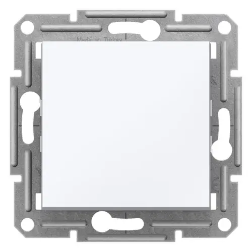 Schneider Electric - EPH0270121 - Asfora Çift Kutuplu Anahtar Beyaz, Vidasız, Çerçevesiz - 1