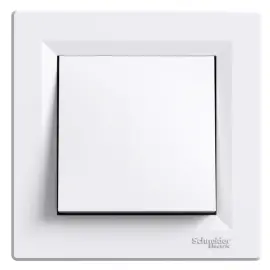 EPH0400421 - Asfora 2-way Switch W/frame Ip44 White - 1