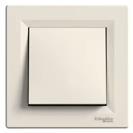 EPH0400423 - Asfora 2-way Switch W/frame Ip44 Cream - 1